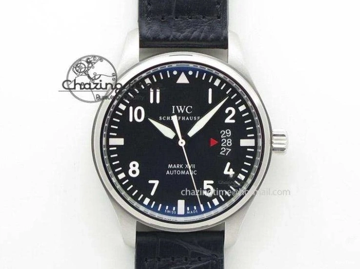 MIROTIME 0824 Stretchable Pilot Chrono 2016 IW377719 ZF 1:1 Best Edition Gray Dial on SS Bracelet A 7135
